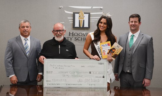 Foundations partner to give $30,000 worth of music kits to Hoover special needs classrooms