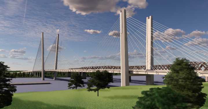 New I-55 bridge rendering unveiled as ARDOT reminds drivers of weekend closure
