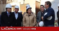 Cedillo supervisa el avance de las obras de rehabilitación de la Casa de los Canónigos de Talavera de la Reina