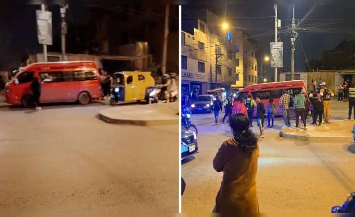 Balean combi de los ‘Rojitos’ con pasajeros en SJM: 2 personas gravemente heridas