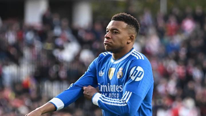 El Real Madrid se diluye sin los goles de Mbappé
