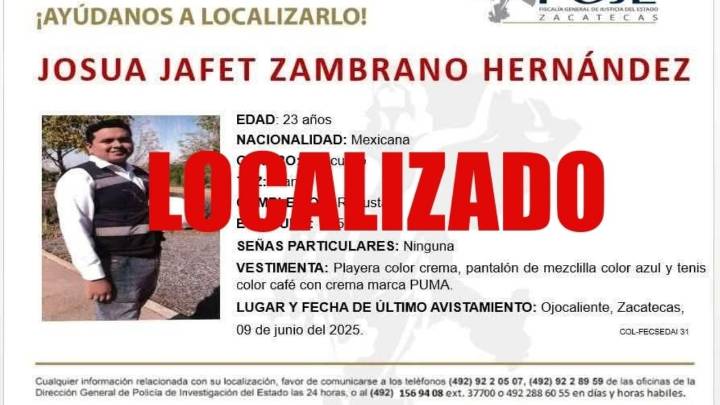 Tras cinco meses secuestrado, liberan a hijo del alcalde de Ojocaliente, Zacatecas