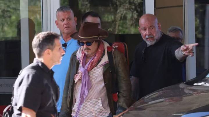 Johnny Depp llega a Argentina para presentar su última película