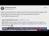 Vote to revive DC summer curfew zones set for Tuesday