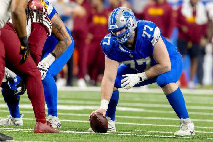 After crushing loss, Lions find something to be thankful for in Frank Ragnow’s return