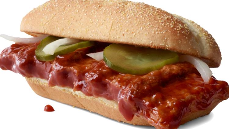 McRib is coming back to McDonald's menus for a limited time