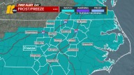 Freeze Warning issued ahead of expected arctic blast: First Alert Forecast