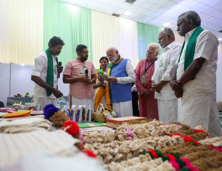 PM shares glimpses of South India Natural Farming Summit 2025 at Coimbatore, Tamil Nadu