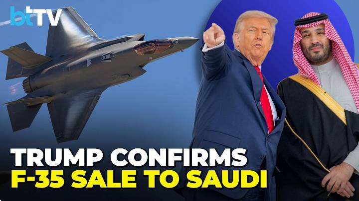 "We're Going To Sell Them F-35s": Trump Confirms Historic Fighter Jet Sale To Saudi Arabia