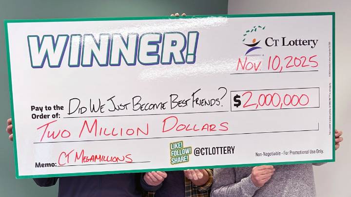 Three brothers to split $2 million in Mega Millions winnings