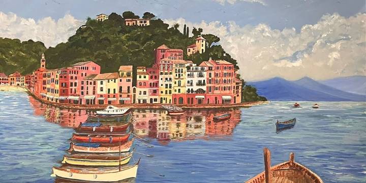 Santiago Serrano: el artista argentino que convierte el mar en emoción y color