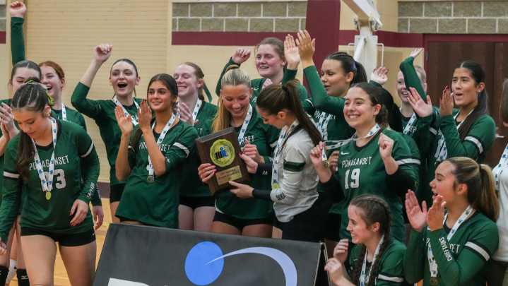 Ponaganset sweeps Tiverton to win D-III girls volleyball title