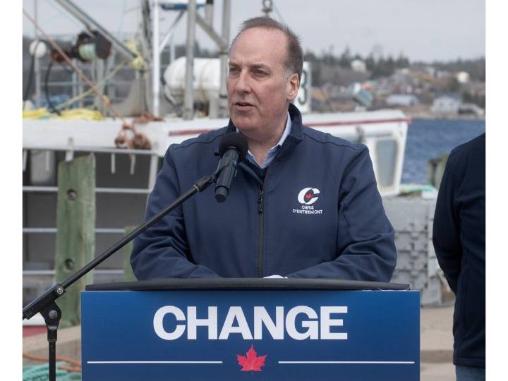 Nova Scotia MP Chris d’Entremont crossed the floor on Tuesday