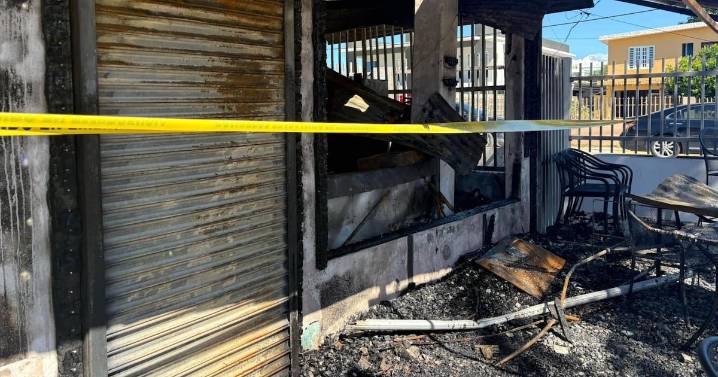 Cinco años de cárcel a turista que incendió negocios en Cabo Rojo