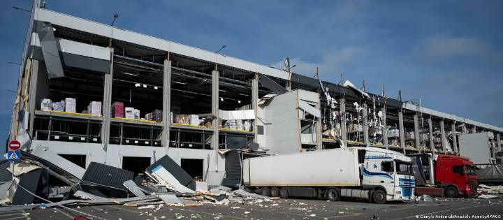 Seis heridos por ataque de drones rusos a capital de Ucrania