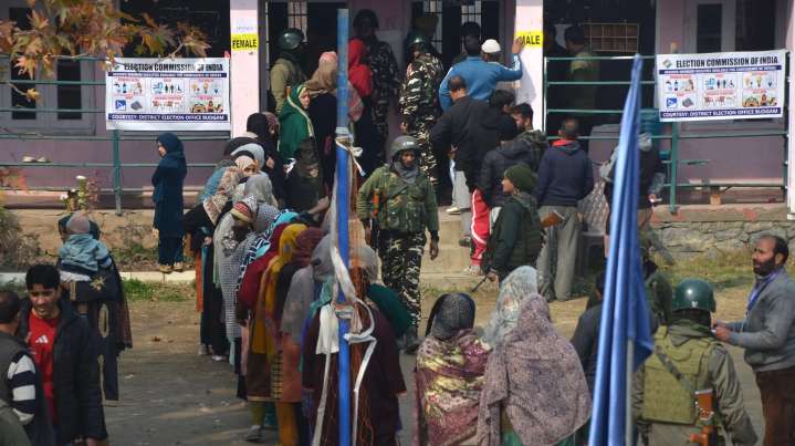 Nagrota hits 72%, Budgam reaches 48% in by