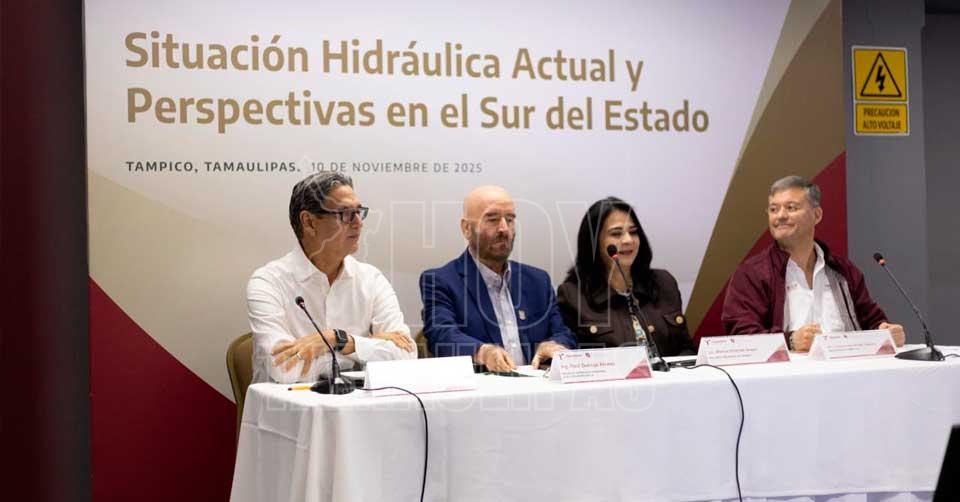 Autoridades refuerzan acciones conjuntas ante crisis de socavones en el sur de Tamaulipas