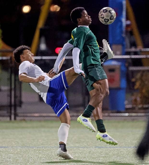 Boston City League boys soccer all-stars combine for seven goals in showcase