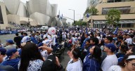 Los Angeles Dodgers' victory parade draws thousands of  fans
