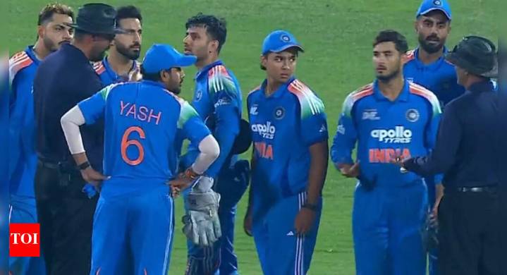 Explained: Why India A's stunning relay catch on the boundary against Pakistan Shaheen's was ruled out
