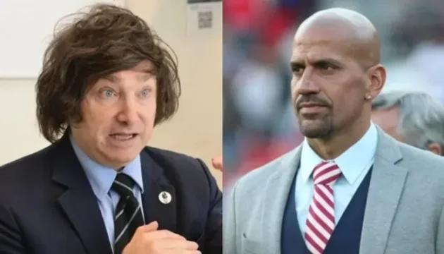 Milei se metió en el conflicto Estudiantes-AFA: respaldo a Verón y mensaje directo en redes