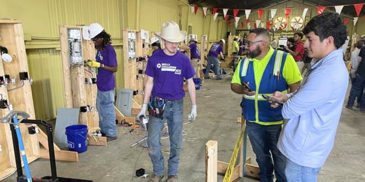 Students learn trades at Georgia Skills Challenge in Augusta