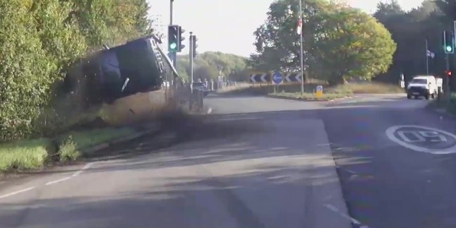 Speeding paedophile rammed off road by police as he tries to avoid first day in court