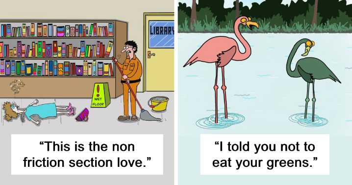 After Drawing Thousands Of Cartoons, I Picked 20 That Might Just Brighten Your Day