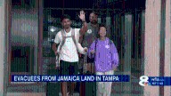 'Long and difficult journey': Over 300 Americans evacuated from Jamaica arrive in Tampa