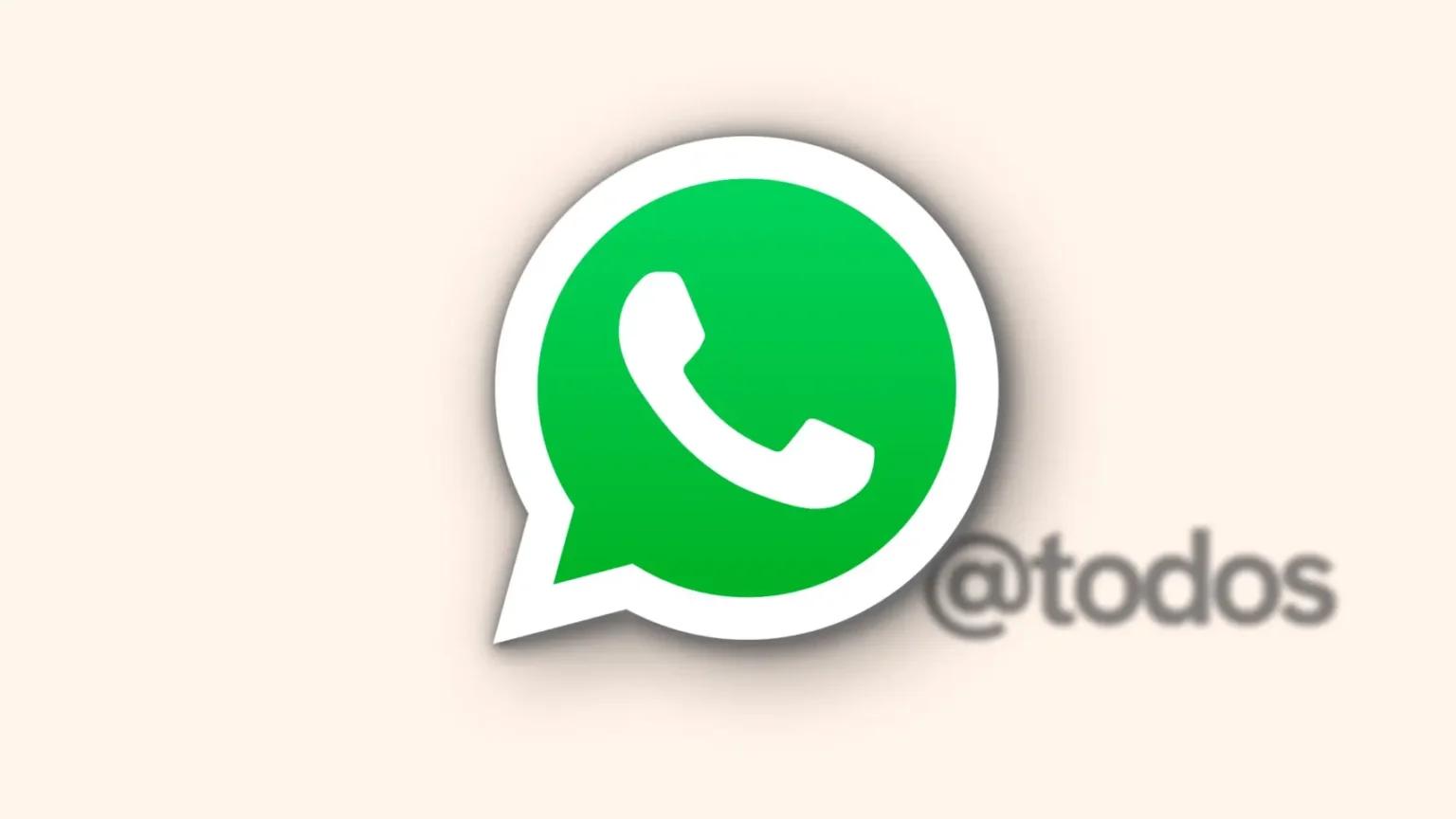Disponible la función “@todos” en grupos de WhatsApp