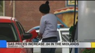 Increase seen in gas prices in the Midlands