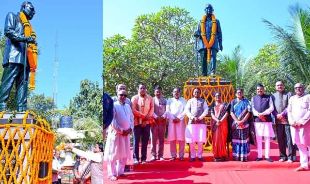 CM Majhi Pays Tribute to Utkal Keshari Harekrushna Mahatab