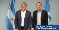 Diego Santilli visitó Neuquén y se entrevistó con Rolando Figueroa