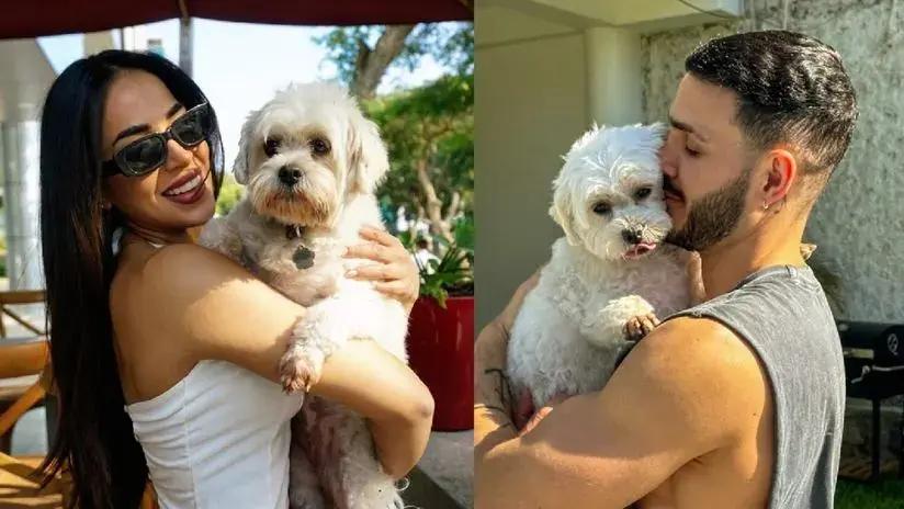 "Nos dejas un vacío enorme": Onelia Molina y Mario Irivarren sufren la pérdida de su mascota 'Nieve'