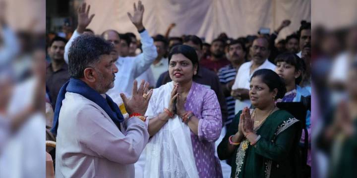 DCM Shivakumar seeks vote for Tejashwi Yadav, but Biharis in Karnataka have another wish