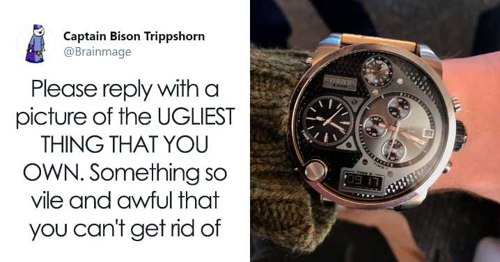 Someone Asks People To Share The Ugliest Things They Own, Receives 18 Ghastly Replies