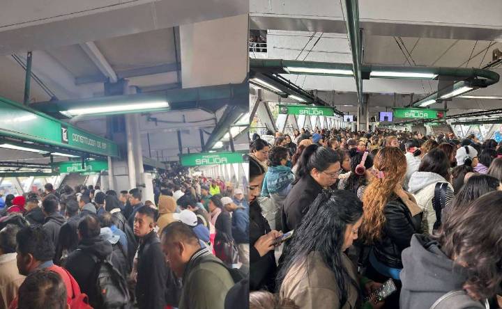 Metro CDMX: Línea 8 colapsada y detenida, recomiendan buscar alternativas ¿Qué está pasando?