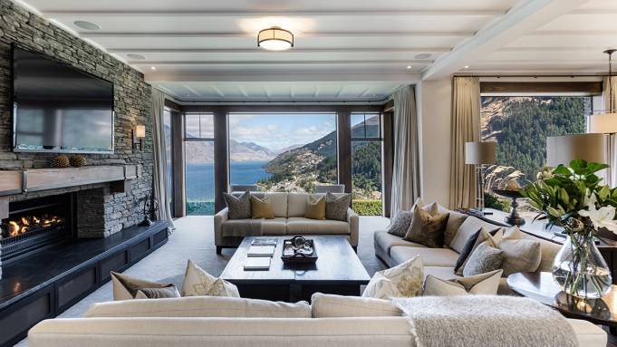 This $22.8 Million New Zealand Home Features a Home Bar and Theater