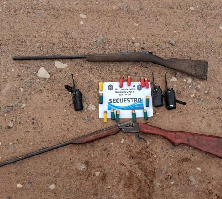 Tres detenidos por tenencia ilegítima de armas de fuego