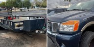 Arrest made after recovery of 4 stolen trailers and 3 vehicles in Phoenix