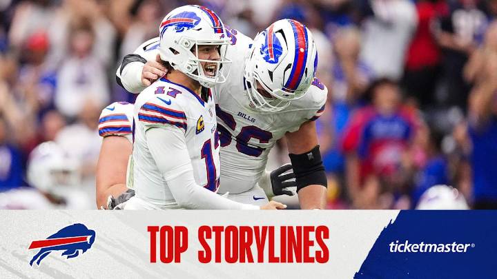Top 5 storylines for Bills at Texans