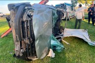 Volcó una camioneta en Ruta N°11: una persona fue trasladada al hospital