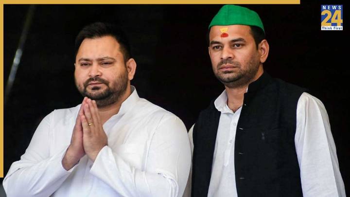 ‘Tejashwi is still a milk-feeding baby’: Tej Pratap’s scathing jibe at brother heats up Bihar’s political battle ahead of assembly polls