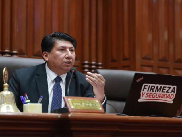 Renovación Popular anuncia moción de censura contra Waldemar Cerrón