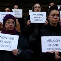 Thousands march in France to demand action on violence against women