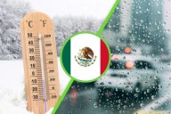 México tendrá lluvias fuertes y temperaturas de hasta -10 grados en estos estados: el gobierno llama a tomar precauciones