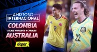 Colombia vs. Australia: fecha, horarios y canales de TV por amistoso internacional