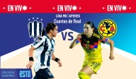 Rayadas vs América: Sigue en vivo el partido de ida de cuartos de final del Apertura 2025