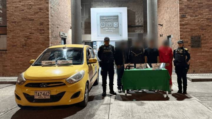 Hurto en Teusaquillo termina en arresto: hallan armas y seis celulares hurtados