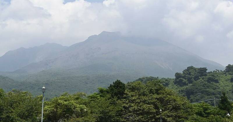 Ash plumes cancel fights as Japanese volcano erupts